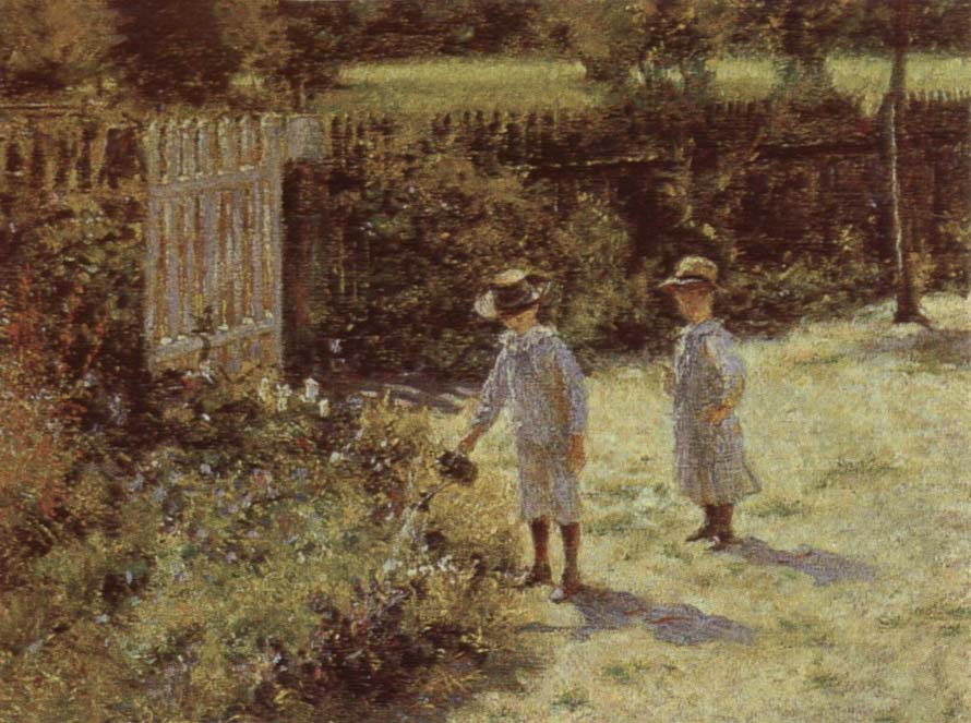 Children in the Garden